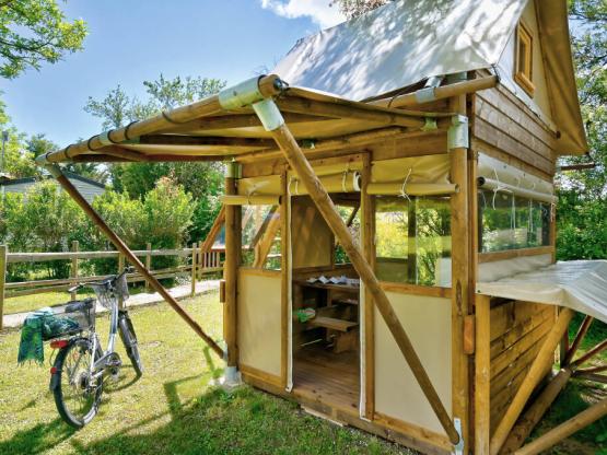 Bivouac Cyclo 8m² 1 slaapkamer ( zonder privé sanitair)