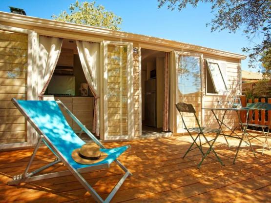 Mobil-home supérieur + climatisation