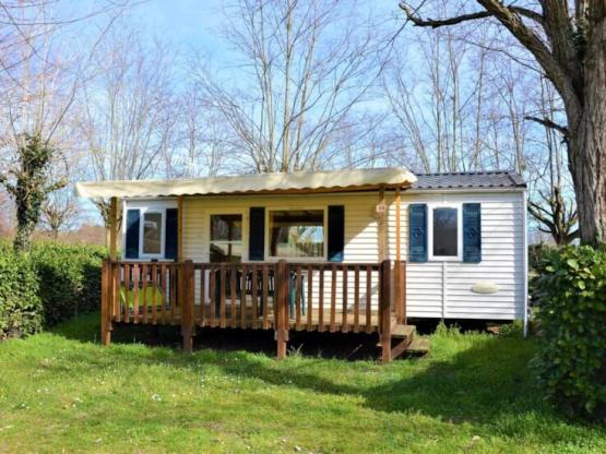 Mobile-home Comfort 29m² 2 slaapkamers + TV