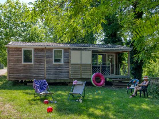 Mobil-home Standard 41m² (3 chambres) - terrasse couverte + TV