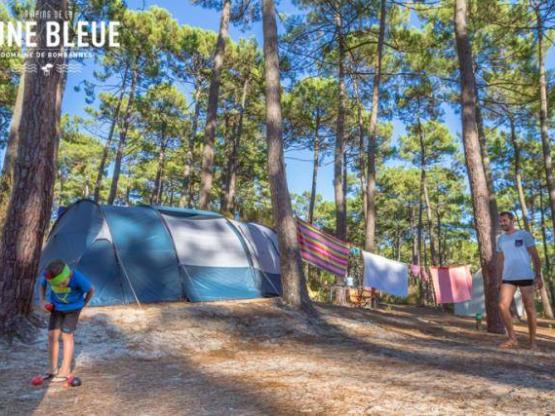 Tentplaats zonder elektriciteit