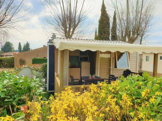 PRESTIGE 1 Climatisé MOBILHOME 20 m² / TV