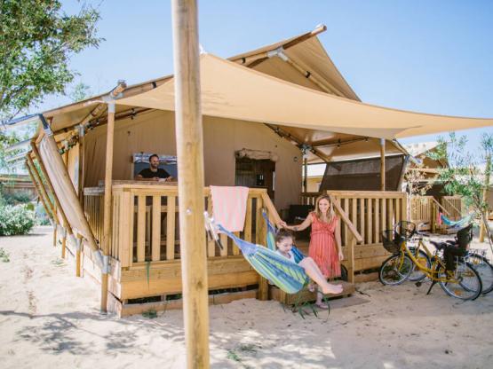 Tente Tennis 2 chambres **