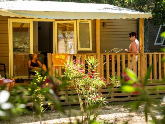 Stacaravan 2 slaapkamers Venus Confort 22m² - airconditioning