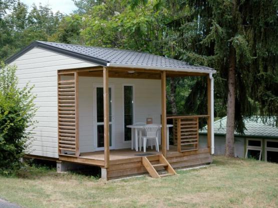 Chalet Confort 16m² - 1 Zimmer + überdachte Terrasse