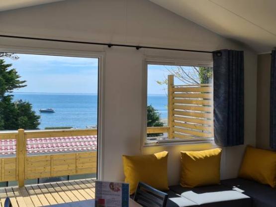 Mobile-home PREMIUM VUE MER 33m² 2 chambres (Clim)