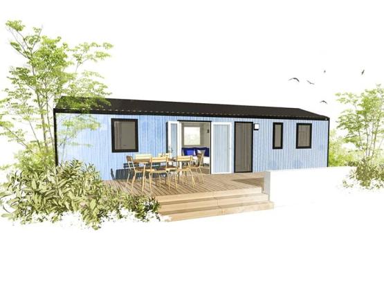 Mobil-Home 3 Ch/2SDB PREMIUM XXL Cimatisé avec TV