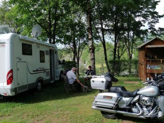 Forfait emplacement + sanitaire individuel privé