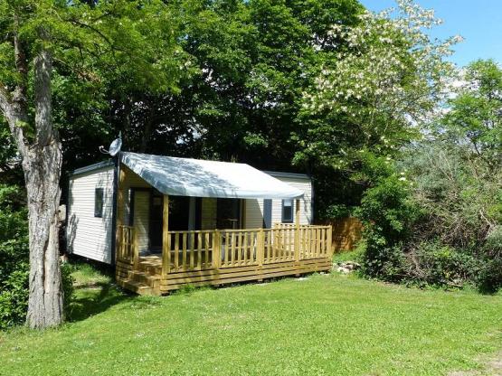 Mobil-Home Premium 30m² 2 chambres  - terrasse couverte - TV - Clim