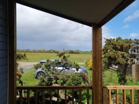 Mobilheim Malaga halbüberdachte Terrasse 2 Zimmer