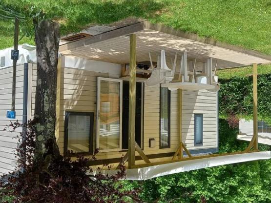 Mobil home NEUF 4/6 places 2 chambres + coin salon BERMUDES MODULO 2021
