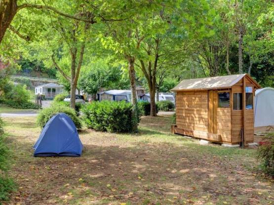 Forfait Freecamp Original : sanitaire privatif et coin cuisine