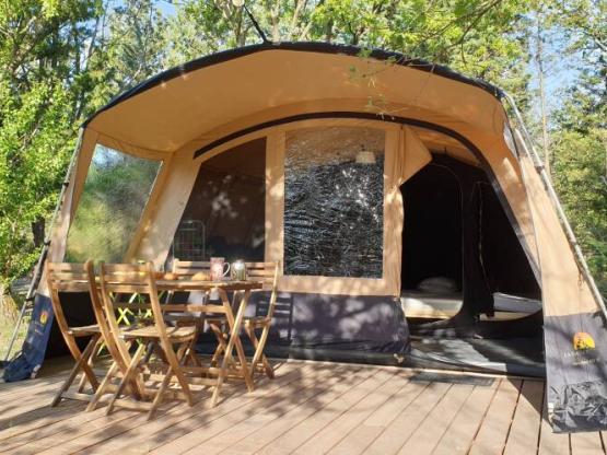 Tent ready to camp 28 M² - Terraza semi-cubierta - sin baño