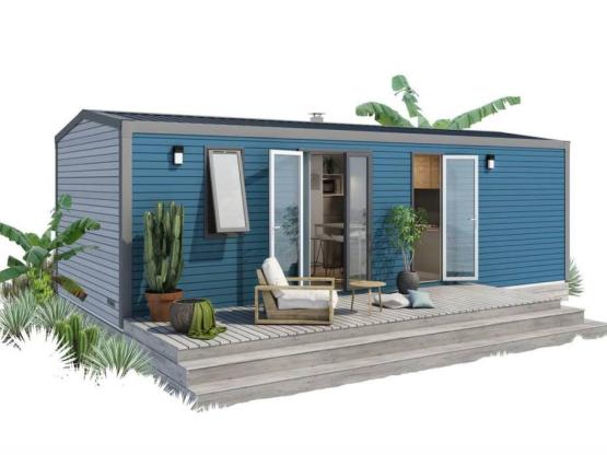 Cottage FAMILY terrasse couverte (en option chauffage/clim,TV) nouveauté 2023