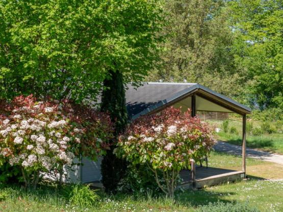 Chalet 28m² (2 chambres) avec terrasse couverte