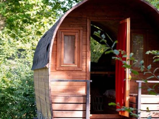 Roulotte Western  (2 volwassenen + 2 kinderen)