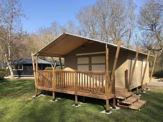 Wood Lodge Standard 25 m2 (2 slaapkamers) + overdekt terras