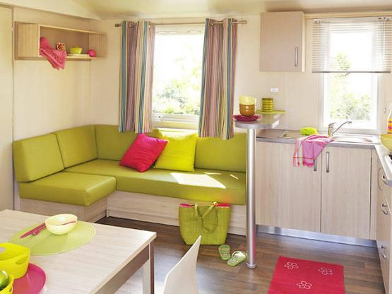 Mobil-home Confort - 3 chambres , - de 8 ans