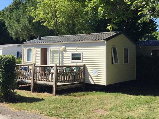 Mobilheim Confort 2 Schlafzimmer + TV  + Terrasse