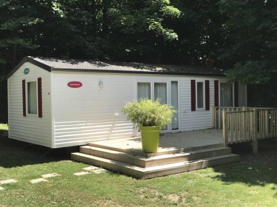 Stacaravan 2 slaapkamers - 2 badkamers