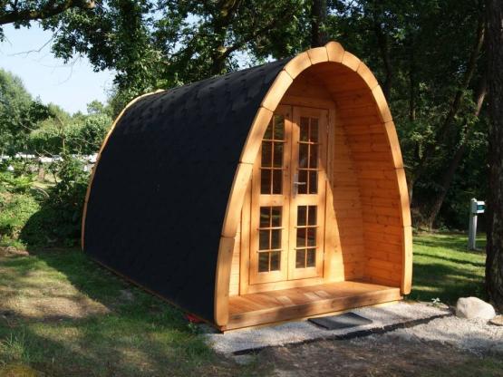 nuit étape rando en cabane pod (à vélo ou à pied sans véhicule motorisé)