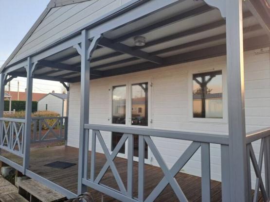 Hütte 2 zimmer - 35m² + überdachte Terrasse