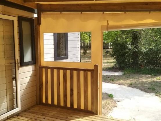 Mobil-Home 4 chambres 40m² - 2 Salles de Bain avec terrasses intégrées -