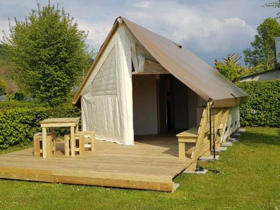 Trappeur meublée avec cuisine et sanitaires - 21m² - 2 chambres -