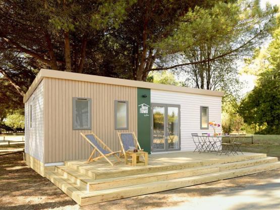 Homeflower Premium 34m² 3 slaapkamers + overdekt terras