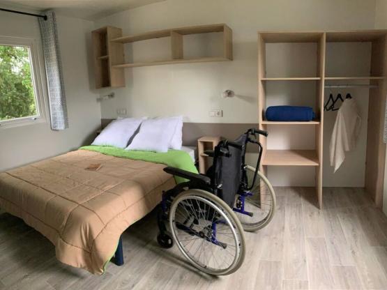 Mobilheim LUXE behindertengerecht - 2 Zimmer + Geschirrspüler (Sonntag)