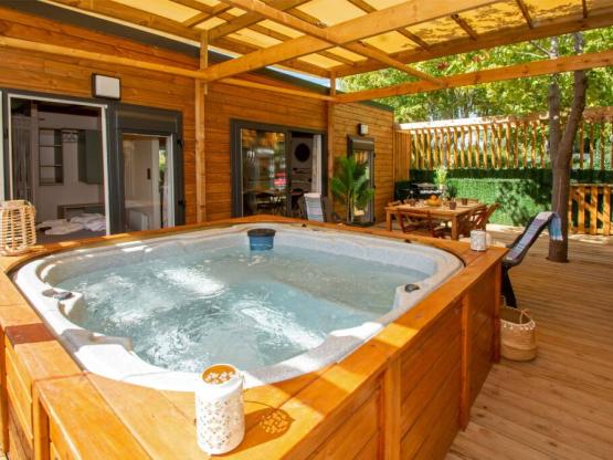 PREMIUM LUXE Climatisé 50 m² SPA / TV / LV / BBQ