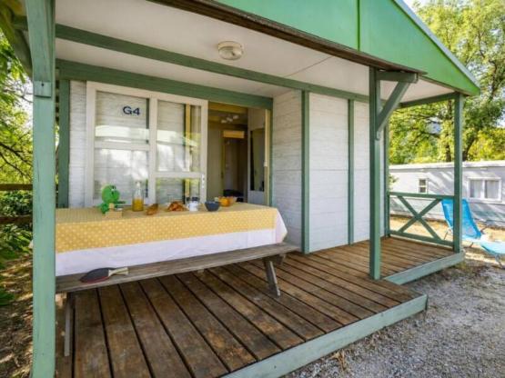 Chalet GECKO Standard 20m² (2 chambres) + terrasse couverte 7m²