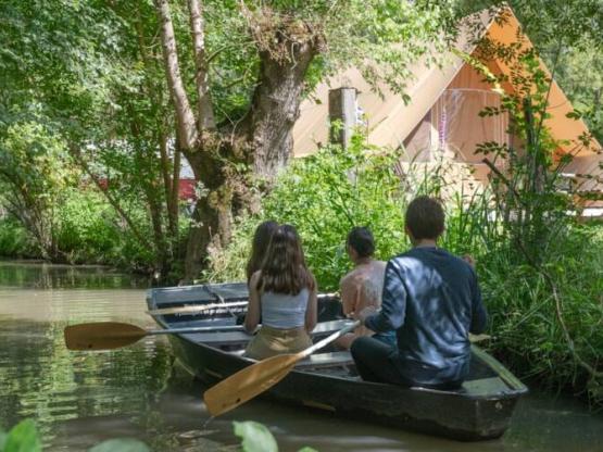 Ecolodge au bord de l'eau  24m² / 2 chambres - sans sanitaire
