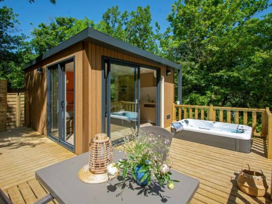 Cottage Evasion 21m² avec spa privatif + de terrrase