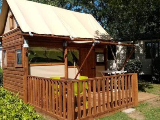 BUNGALOW LODGE Cocotier (sans sanitaire privatif) - 25m² - 2 chambres
