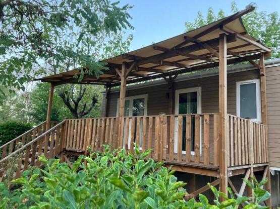 Mobil Home Climatisé - 28m² - 2 chambres