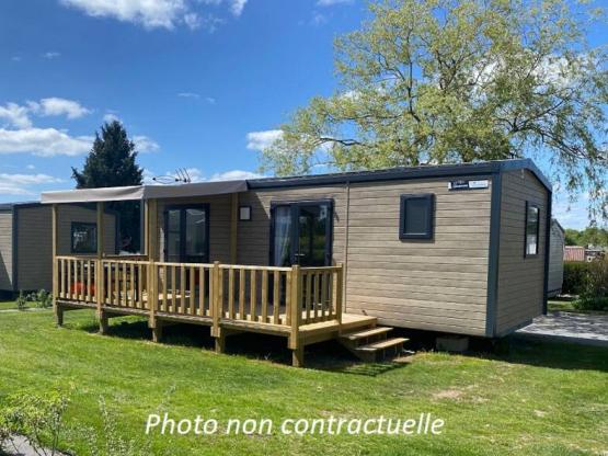 Mobil-home Grand Large 30m² (2 chambres) + terrasse