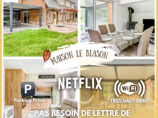 Le Blason • Maison avec terrasse • Calme & nature