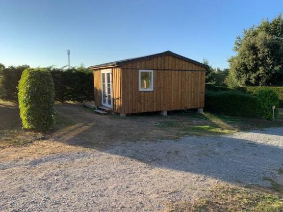 CABANE EN BOIS 2021, 2 chambres,  terrasse 12 m² bois