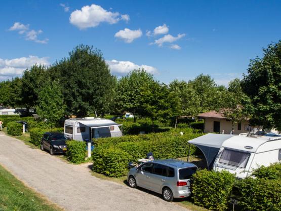 Comfortable pitch with private bathroom