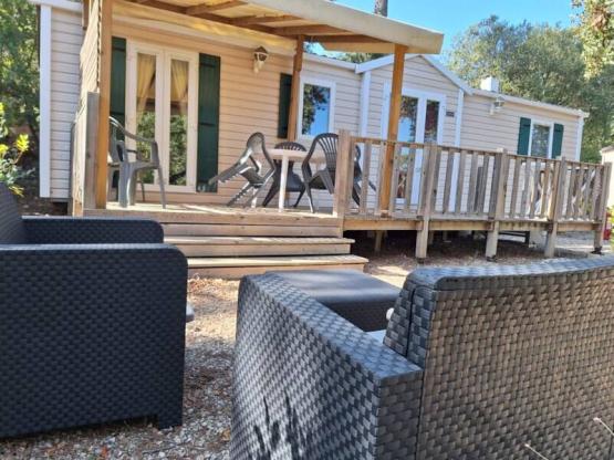 Mobil-home "FAMILLE XXL"  3 chambres Spacieux au calme