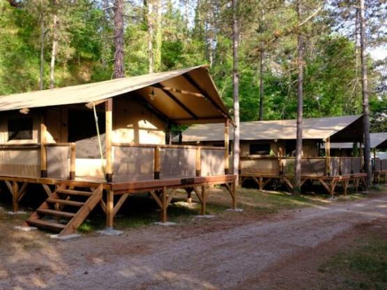 Lodge Insolite Pinède 34 m² - 2 Zimmer + überdachte Terrasse + Plancha -
