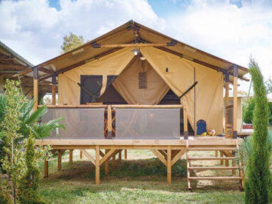 Tente Bali avec sanitaires