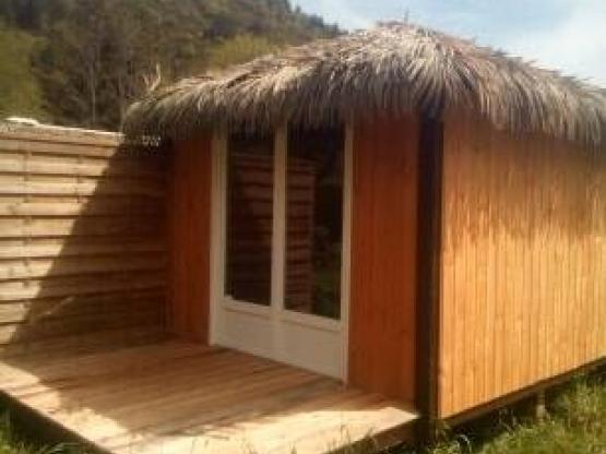 Cabane CAHUTE (sans sanitaire) - 1 espace nuit
