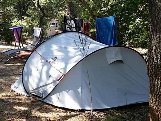 Forfait RANDONNEUR à pied ou à vélo avec tente