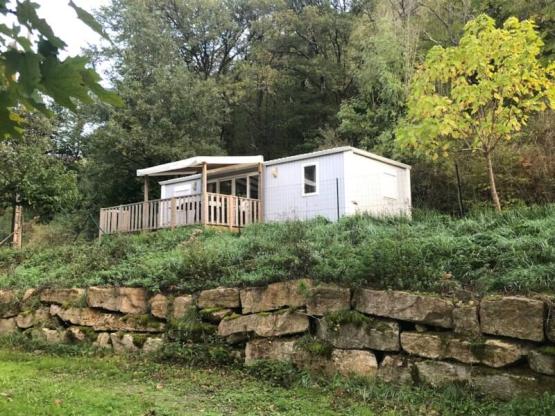 MOBIL HOME VIA AUREA luxe 38m2 2/8 personnes + clim +terrasse 16m²