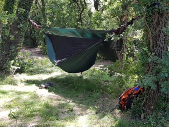 Etape cycliste/randonneur - Tente uniquement - 1 personne