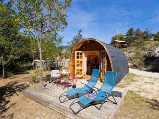 Cabane Insolite "POD" 15m² CLIM - terrasse + Nespresso