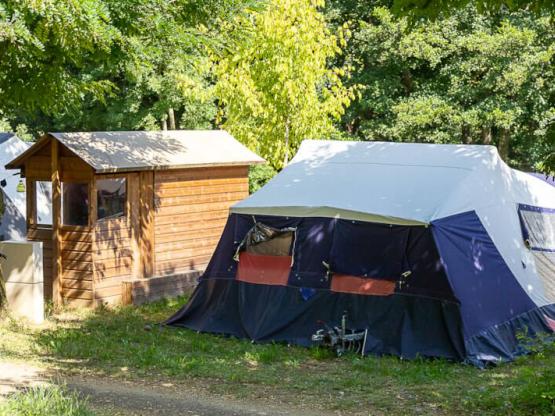 Standplaats Premium Freecamp - uitgerust met privé sanitaire blok