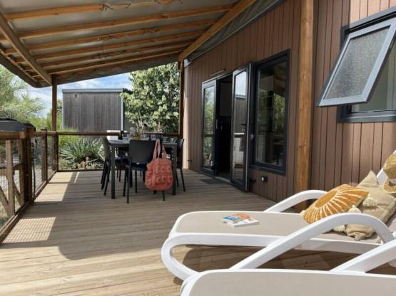 Homeflower Premium 35 m² 3 chambres + terrasse 21m² + TV + LV + Clim + Plancha